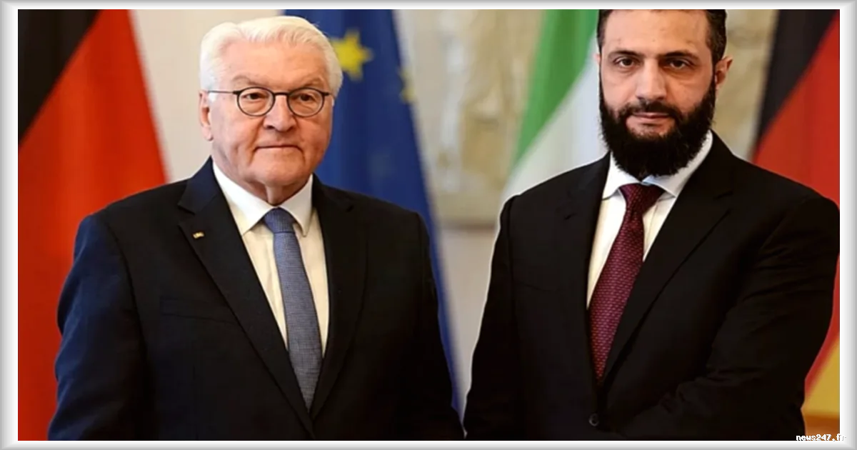 Le président syrien Ahmed al-Charaa reçu à Berlin malgré les critiques