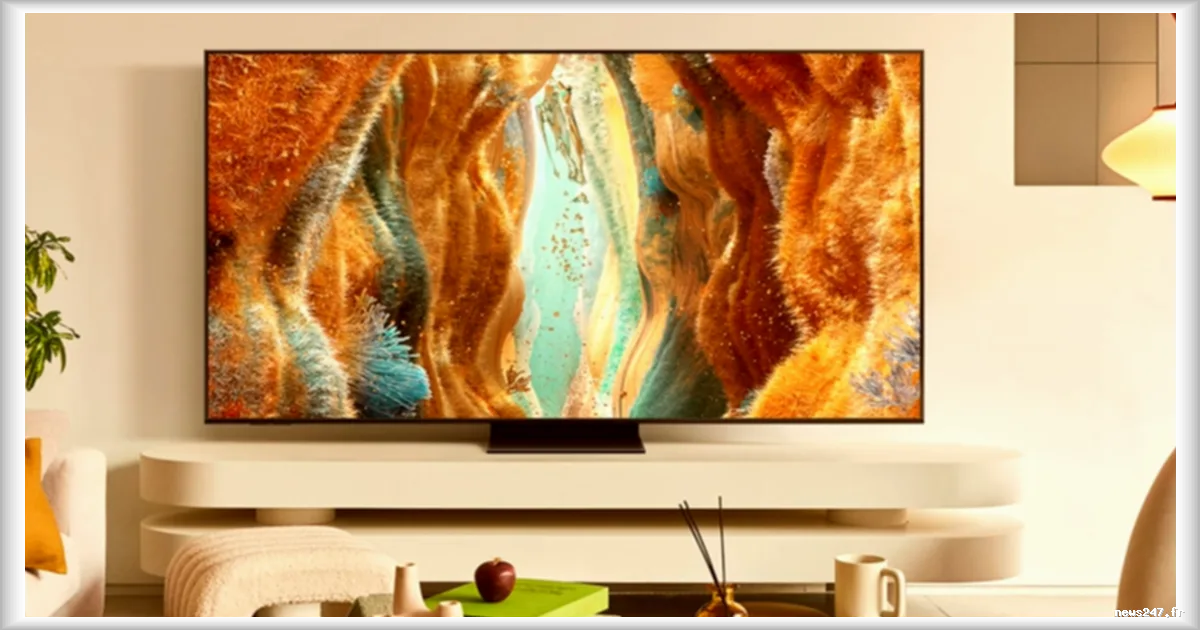Le prix du TV Samsung 4K Neo QLED de 85 pouces et 144 Hz baisse de 300 euros