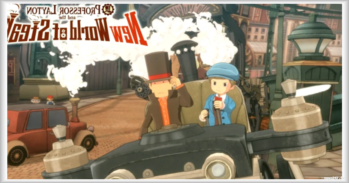 Le prochain jeu Professeur Layton sortira sur PlayStation 5 et PC, une première hors des plateformes Nintendo