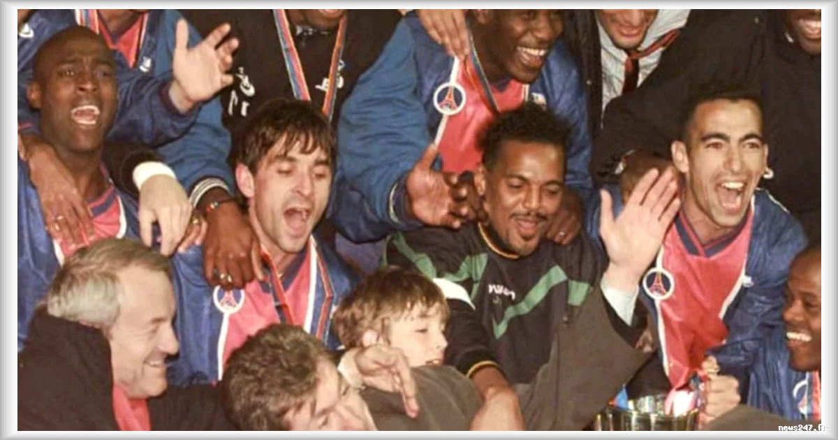 Le PSG remporte sa première Coupe d'Europe en 1996