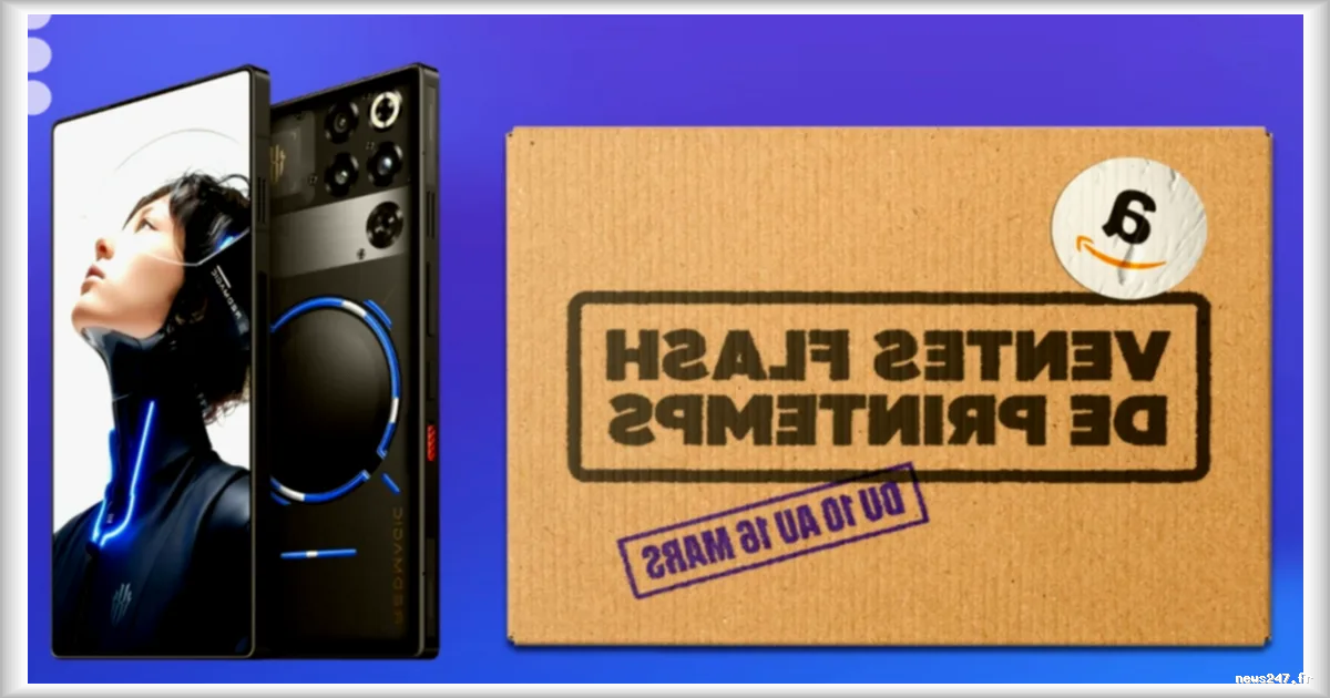 Le Redmagic 11 Pro en promotion sur Amazon : un smartphone gaming performant avec écran AMOLED 1.5K 144 Hz