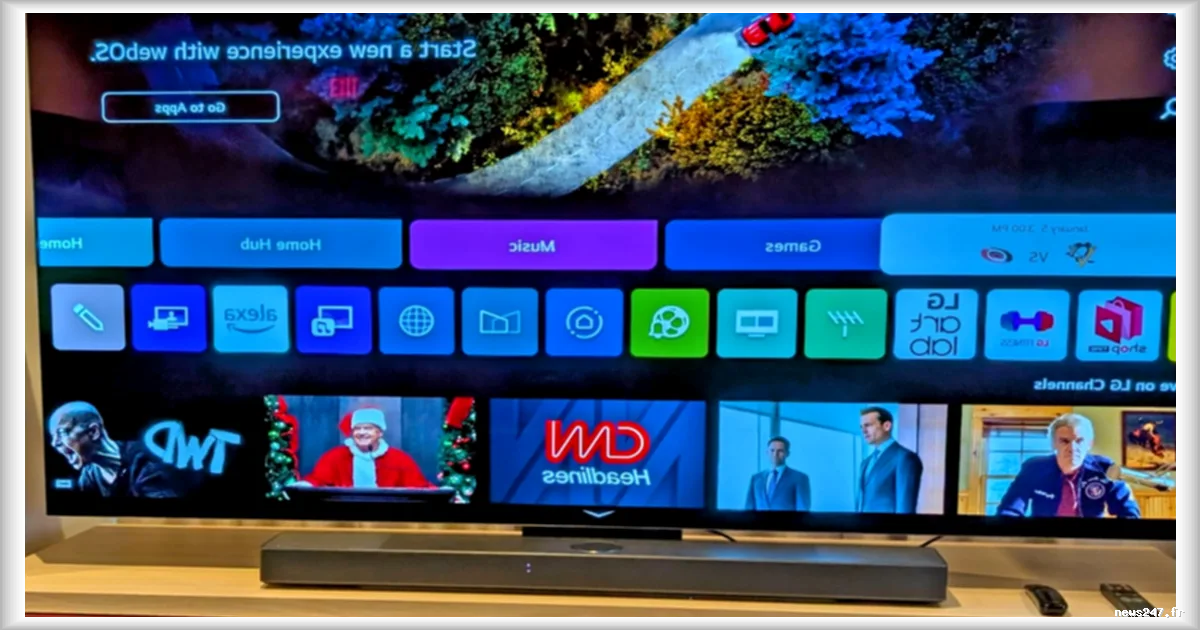 Le retour d'un excellent prix pour le LG OLED55C5, l'un des TV 4K les plus populaires de l'année dernière