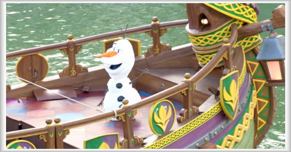 Le robot Olaf de La Reine des Neiges se devoile a Disneyland Paris selon Numerama