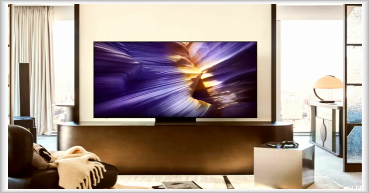 Le Samsung 83S90F, un téléviseur OLED géant de 83 pouces, bénéficie d'une remise de 500 euros