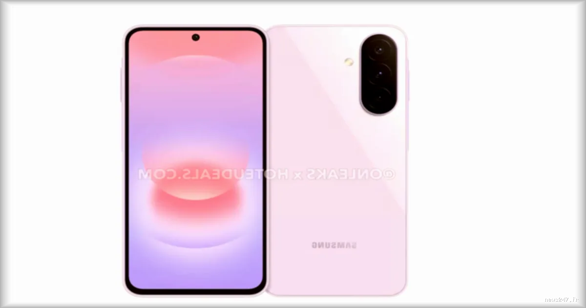 Le Samsung Galaxy A27 perd sa goutte d'eau : un nouveau design en vue