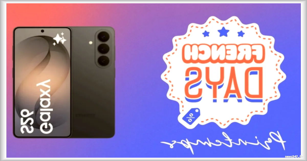 Le Samsung Galaxy S25 profite d'une occasion unique pour être en promo à -164 €