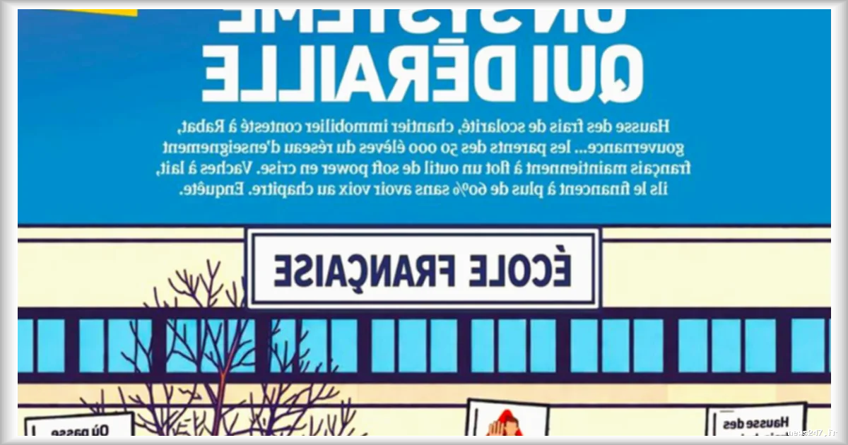 Le système d'éducation française au Maroc en crise : Hausse des frais de scolarité et déficit financier