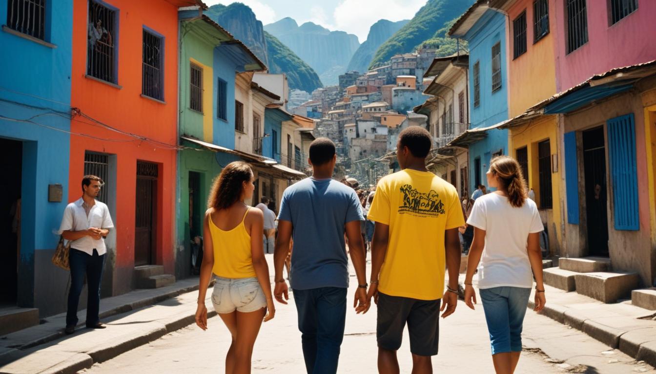 Le tourisme explose dans la favela de Rocinha à Rio de Janeiro