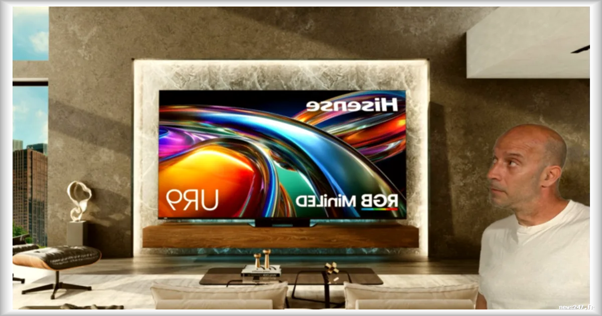 Le TV Hisense UR9S : une expérience visuelle exceptionnelle avec la technologie RGB Mini LED