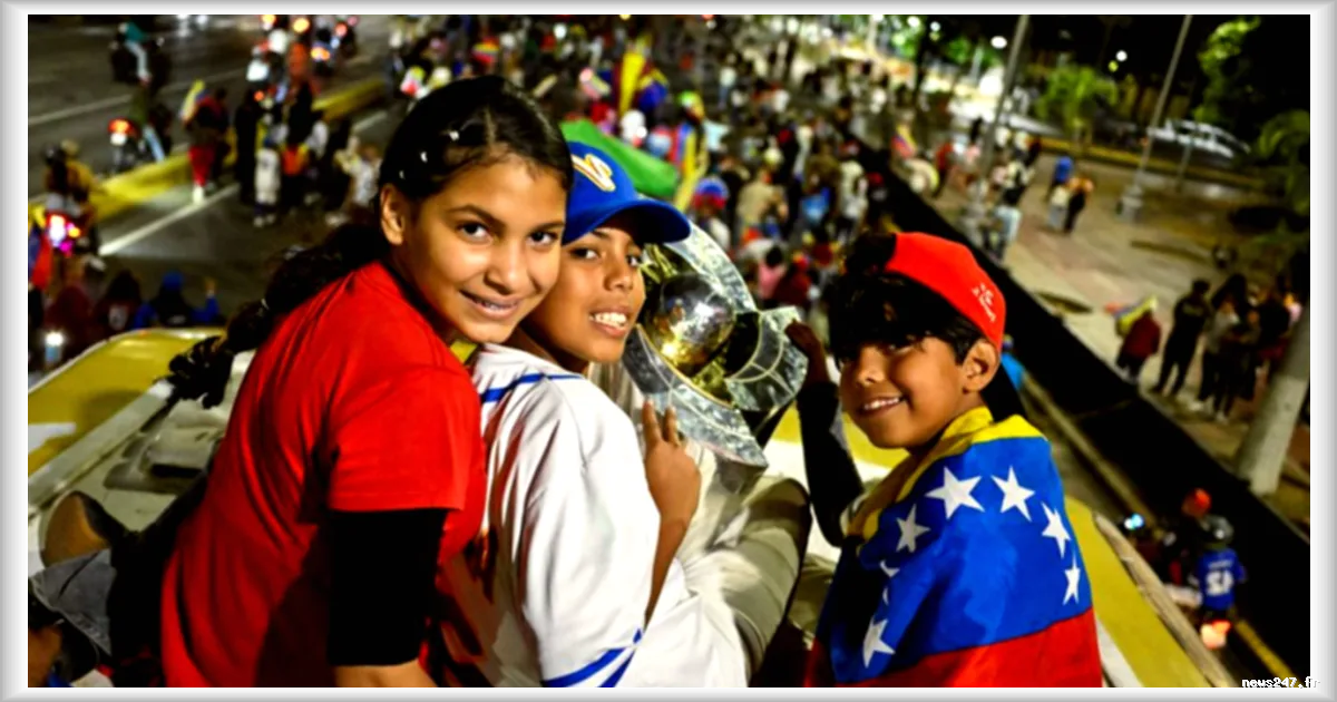 Le Venezuela célèbre sa victoire en Classique mondiale de base-ball