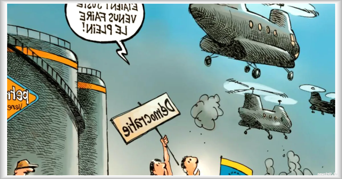 Le Venezuela sous une forme de colonialisme au XXIe siècle selon Courrier International