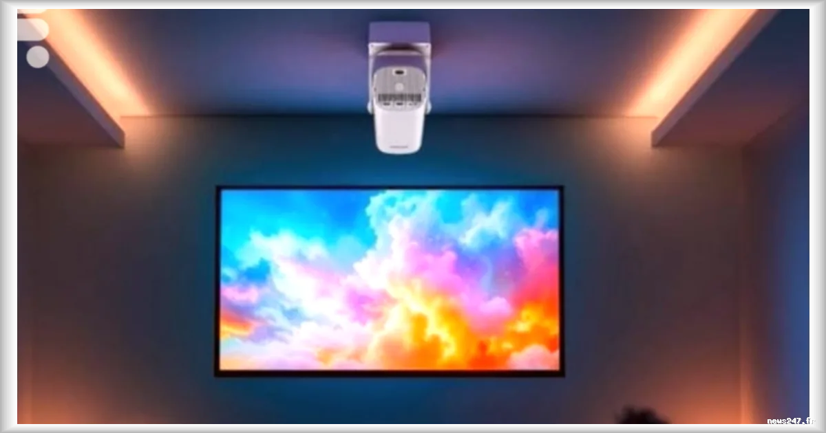 Le vidéoprojecteur Philips NeoPix 250 Smart en Full HD à prix réduit sur Amazon