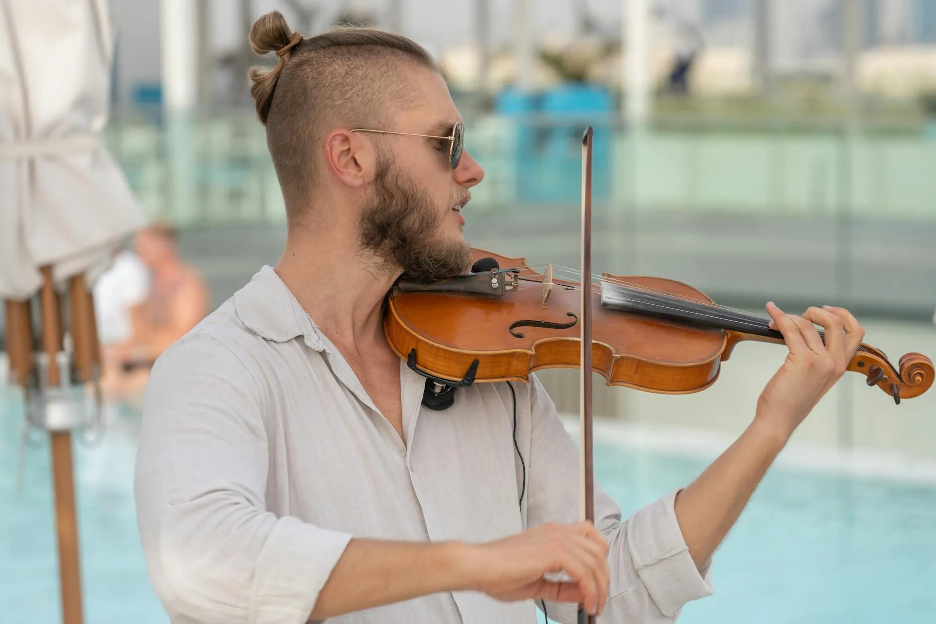 Le violoniste Frank Peter Zimmermann se prépare à interpréter le concerto moderniste de Frank Martin à Paris
