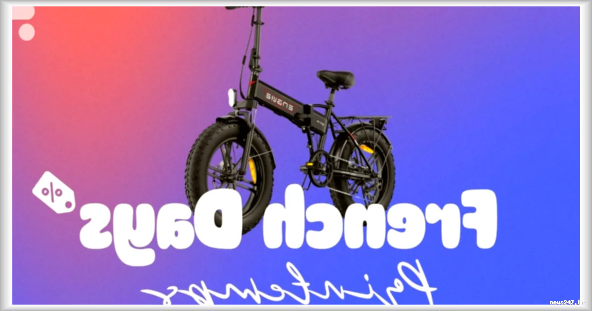 Le VTT électrique pliant Engwe EP-2 Boost avec 120 km d'autonomie en promotion sous les 1000 € lors des French Days