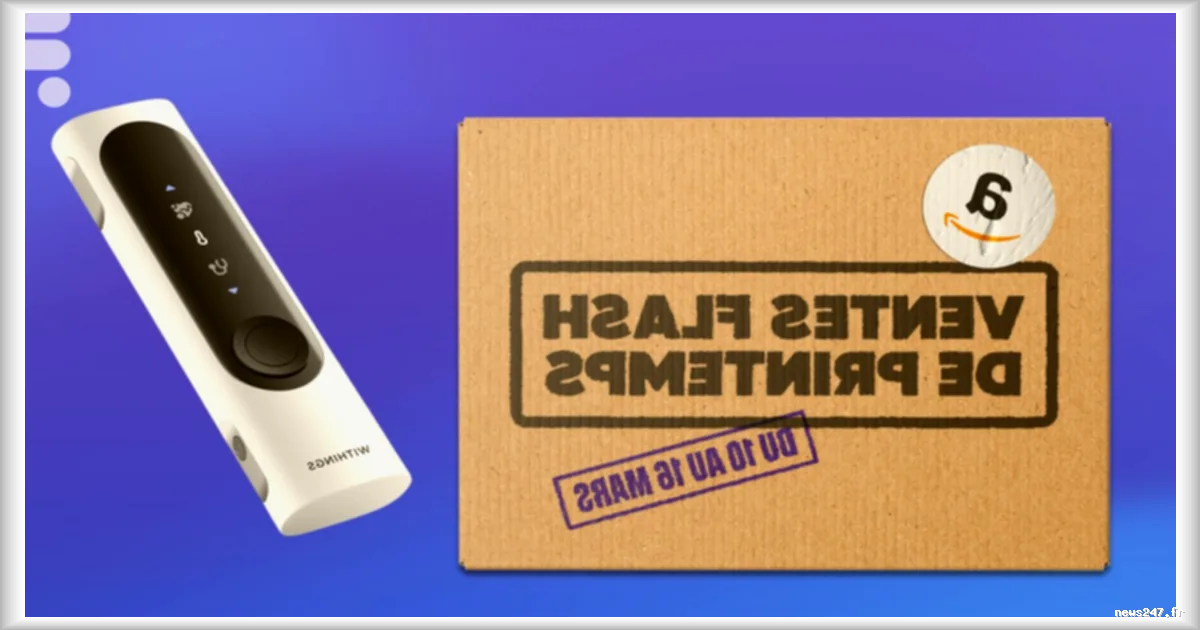 Le Withings BeamO, une station de santé portable 4-en-1 à prix cassé