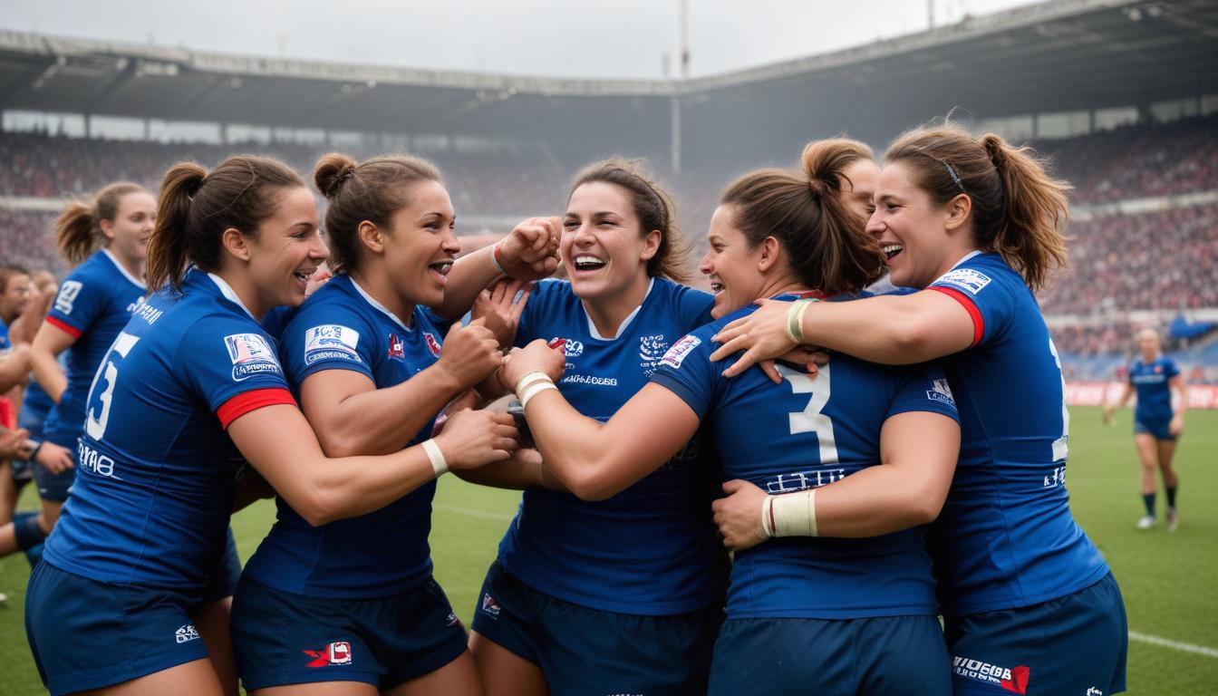 Le XV de France féminin s'impose largement contre l'Italie au Tournoi des six nations