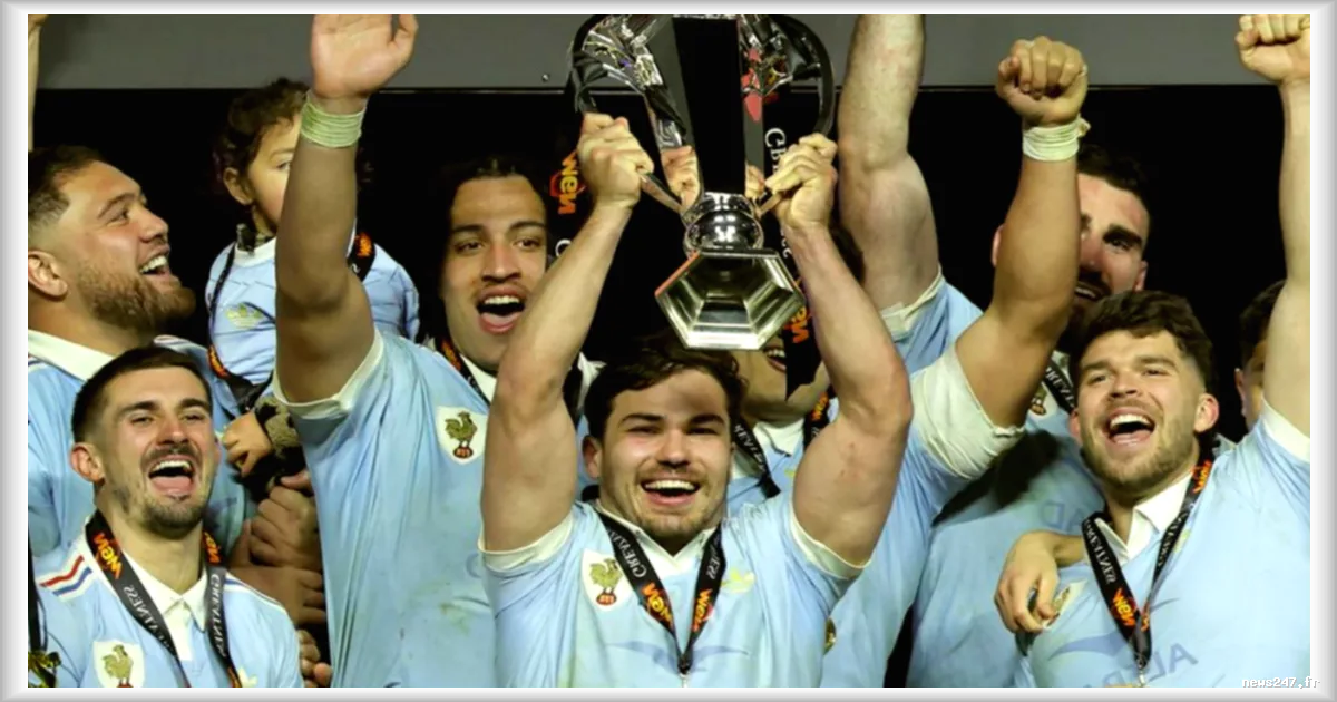 Le XV de France s'impose face à l'Angleterre dans un match historique