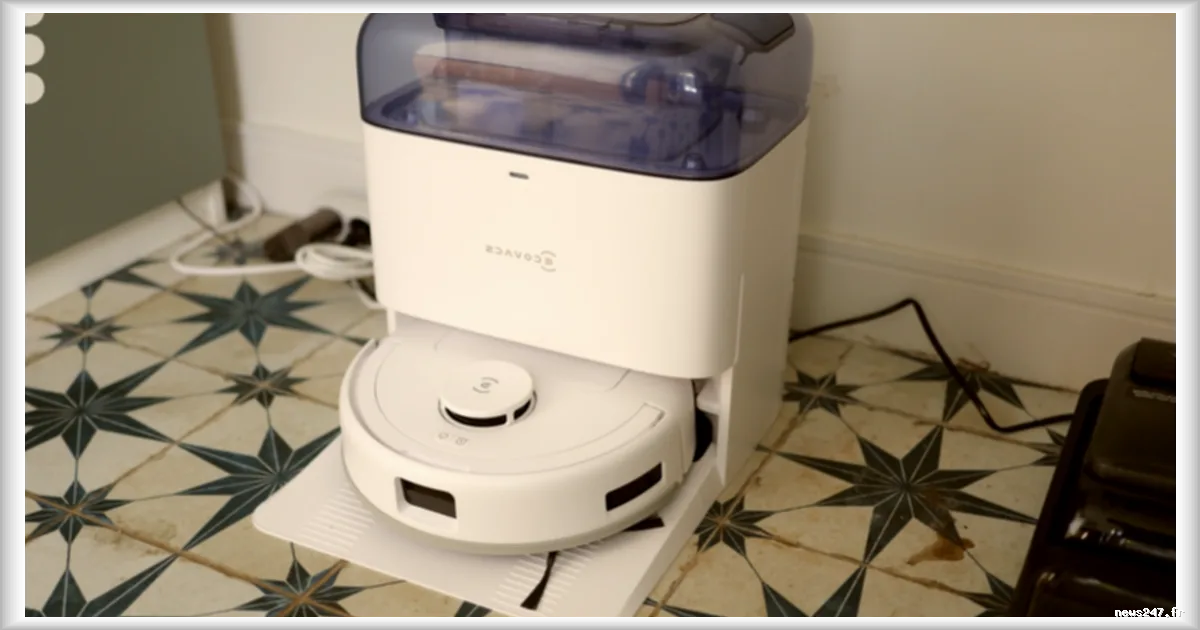L'Ecovacs Deebot Mini : Un Robot Aspirateur-Laveur Compact à 199 €
