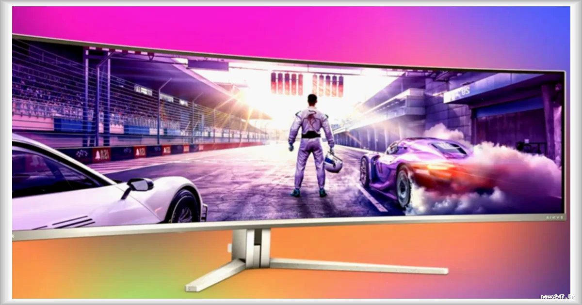 L'écran PC gamer Philips Evnia 49M2C8900LA chute sous les 630 €