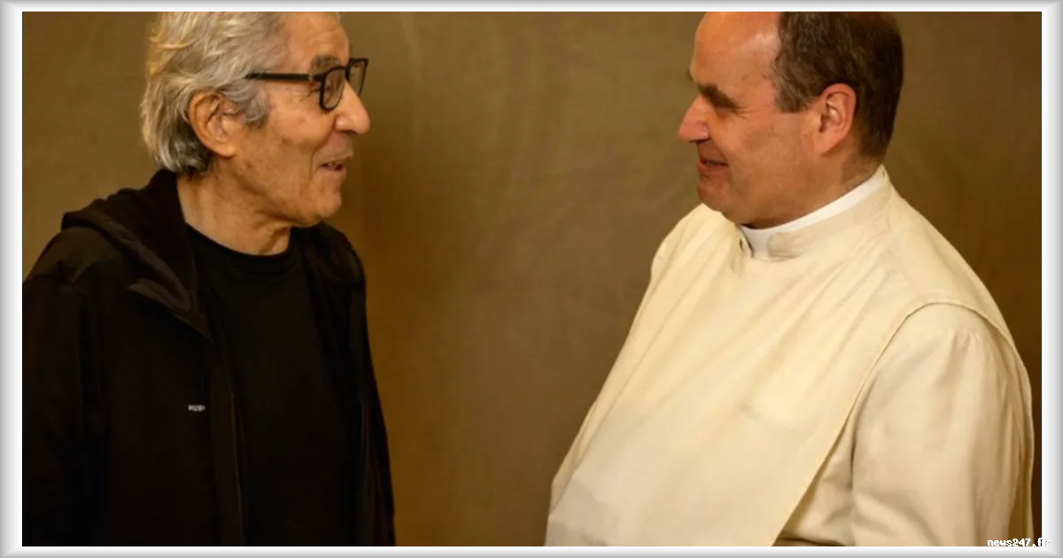 L'écrivain Boualem Sansal et le Père Michel discutent de l'héritage de saint Augustin en Algérie
