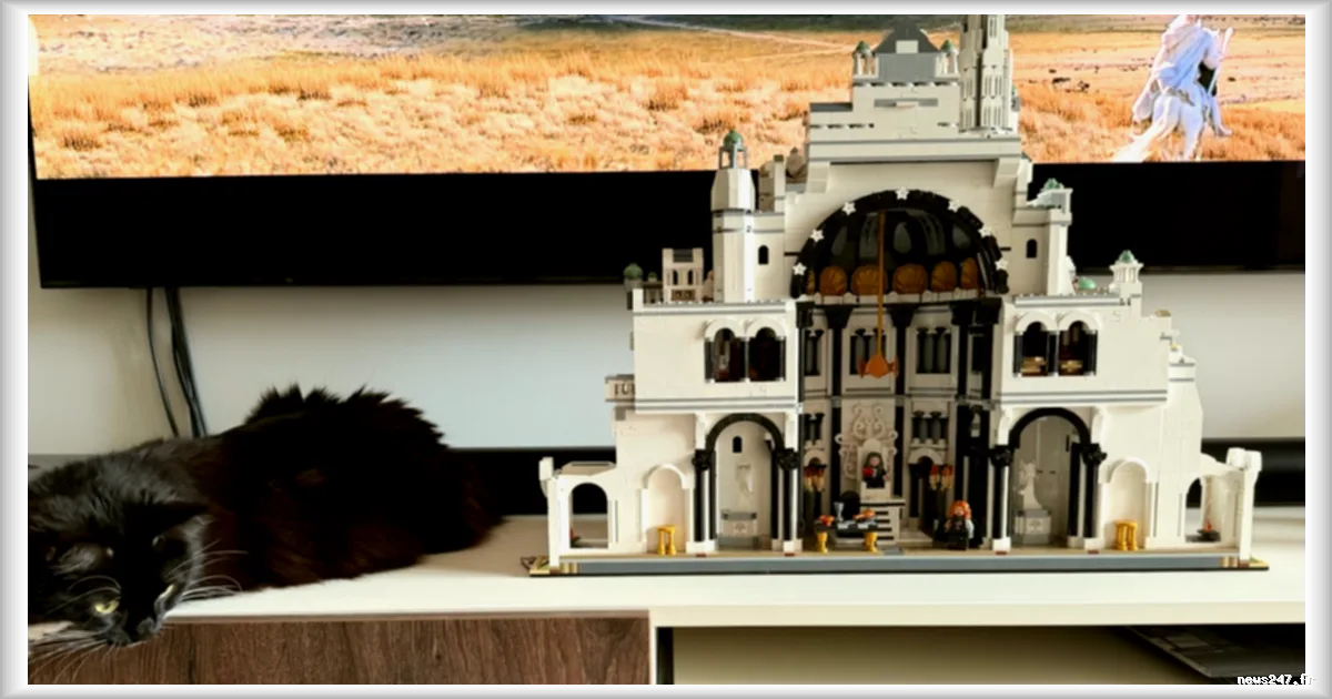 Lego dévoile le set Minas Tirith à 650 € : une réplique monumentale pour les fans du Seigneur des Anneaux