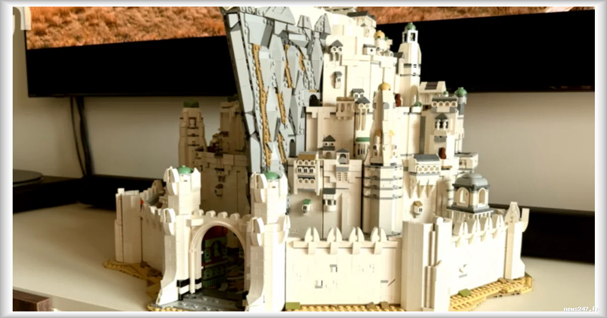 Lego Minas Tirith : le set ambitieux de la série Le Seigneur des Anneaux disponible en réassort