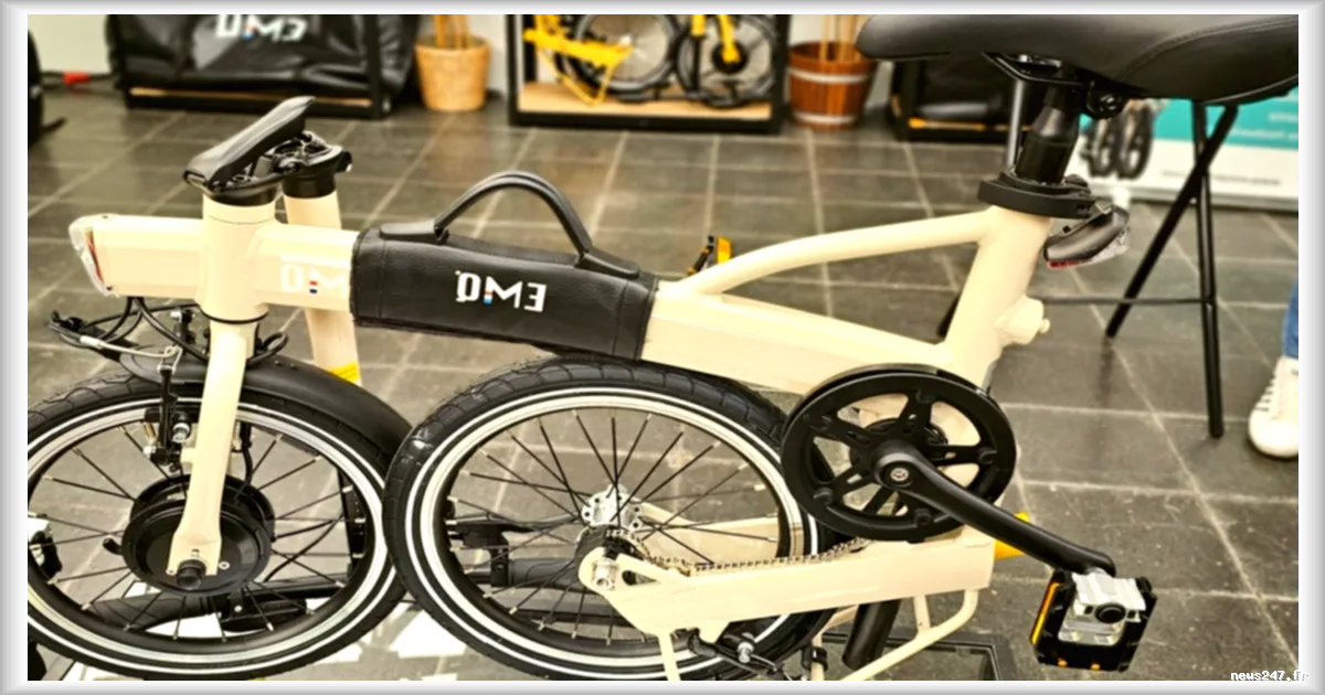 L'EMQ : un nouveau vélo électrique pliant de moins de 13 kg défie Decathlon et Brompton