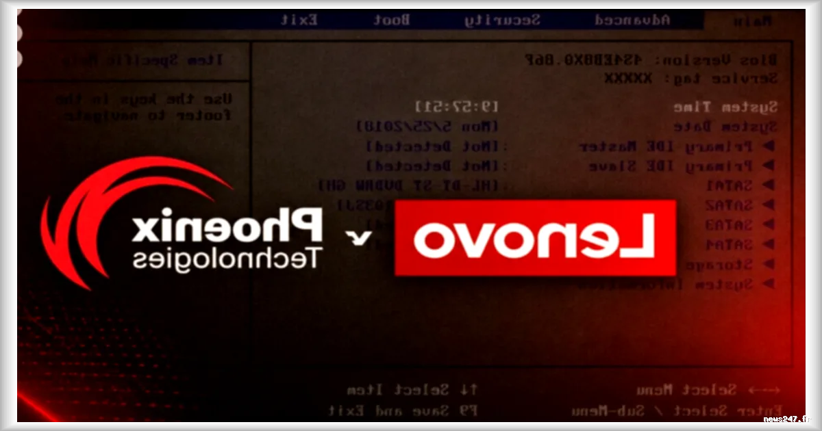 Lenovo acquiert Phoenix Technologies, expert du BIOS depuis 1979