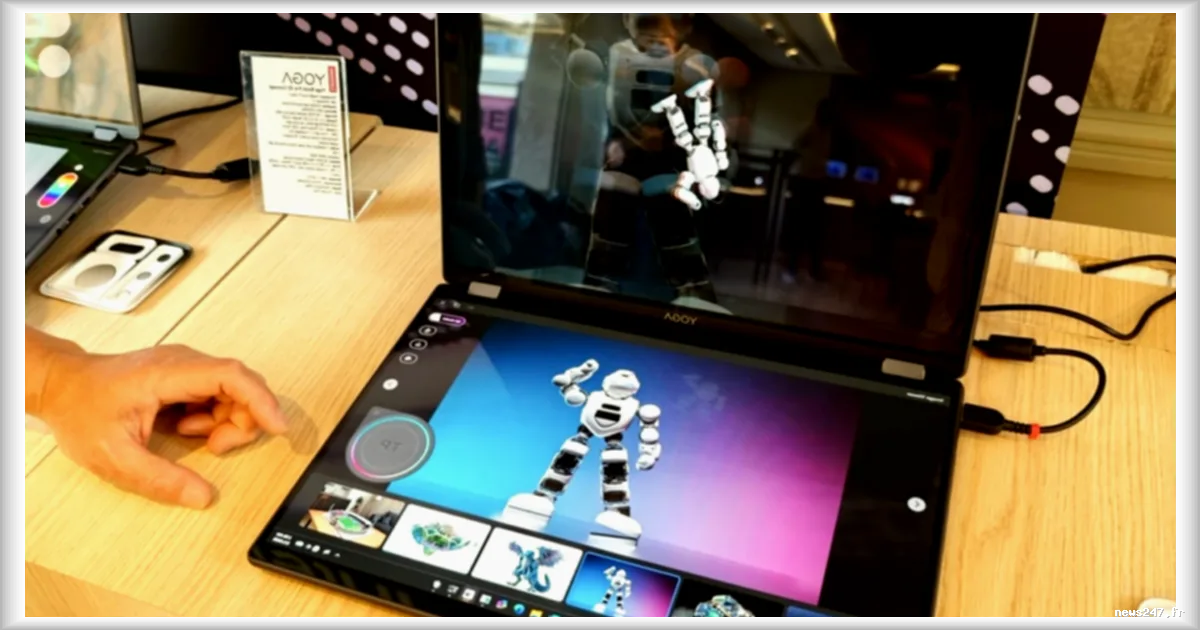 Lenovo devoile le Yoga Book Pro 3D : une experience immersive sans lunettes