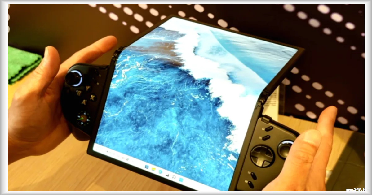 Lenovo Legion Go Fold : un concept de PC pliable axé sur le gaming selon nos confrères de Frandroid