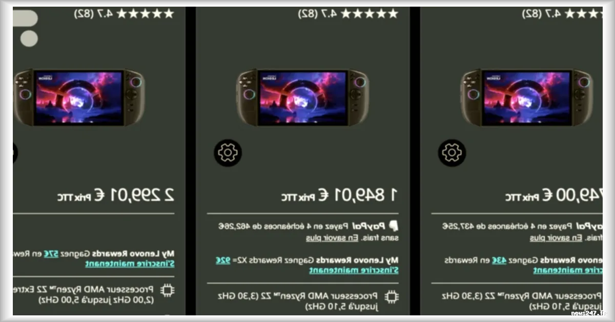 Lenovo Legion Go Gen 2 : des prix en forte hausse au-dessus de 2 000 euros