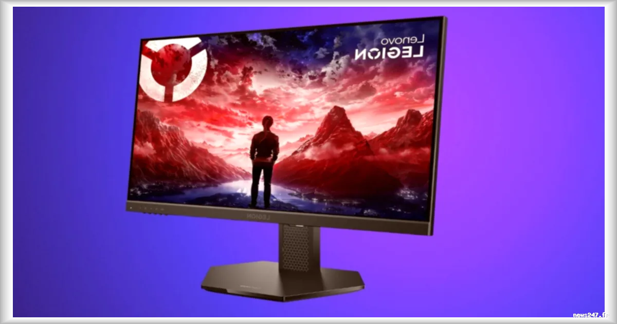 Lenovo propose un écran PC de qualité pour les gamers à un prix attractif