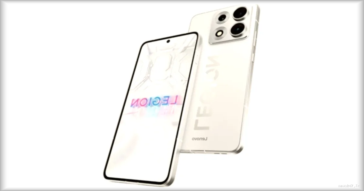 Lenovo relance son offre de smartphones gaming avec le Legion Y70 (2026)