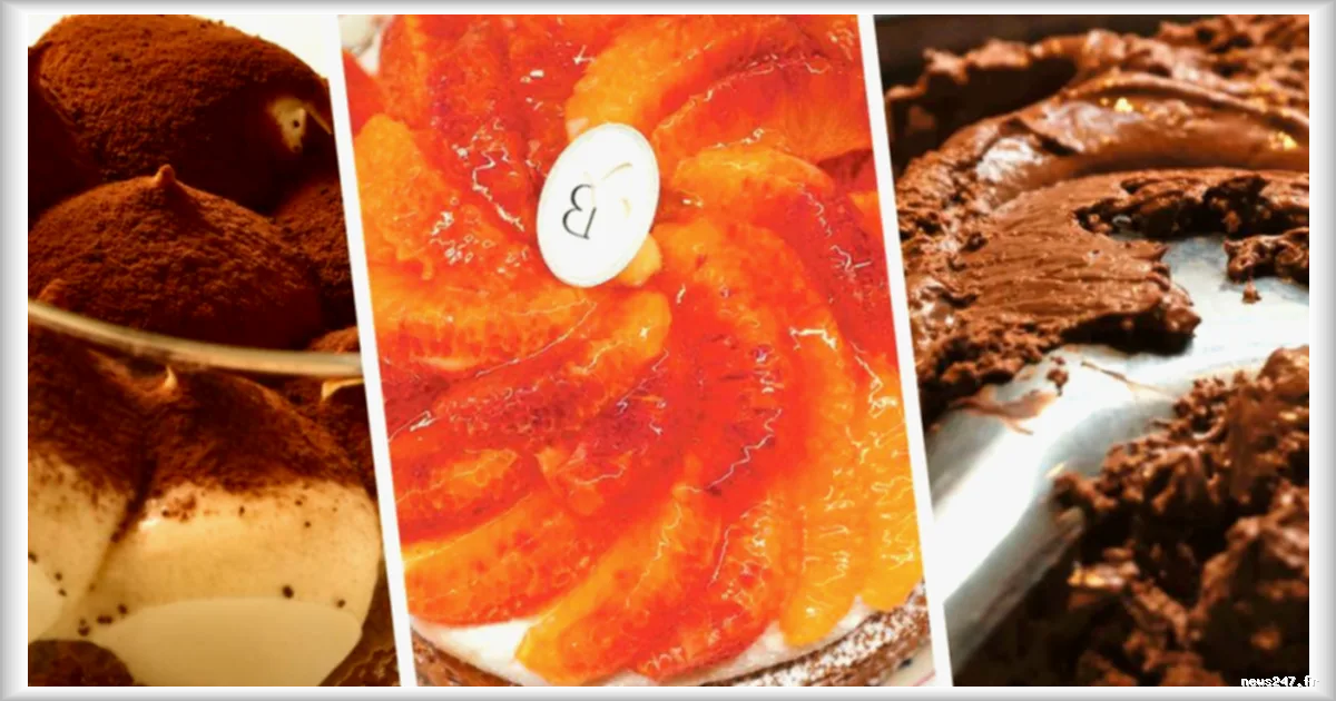 Les 10 desserts préférés des Français à Paris : Mousse au chocolat, crème brûlée, baba au rhum