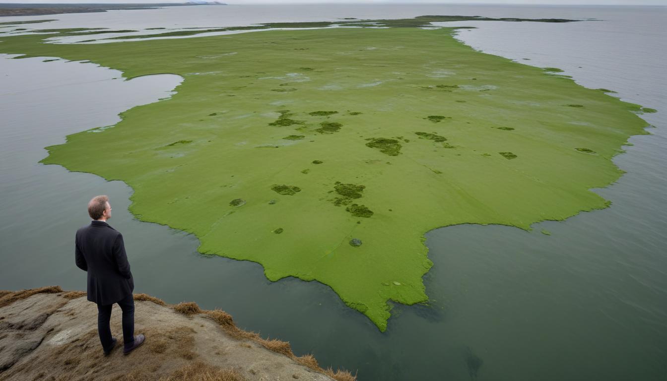Les algues vertes envahissent la rade de Brest, menaçant la vie sous-marine