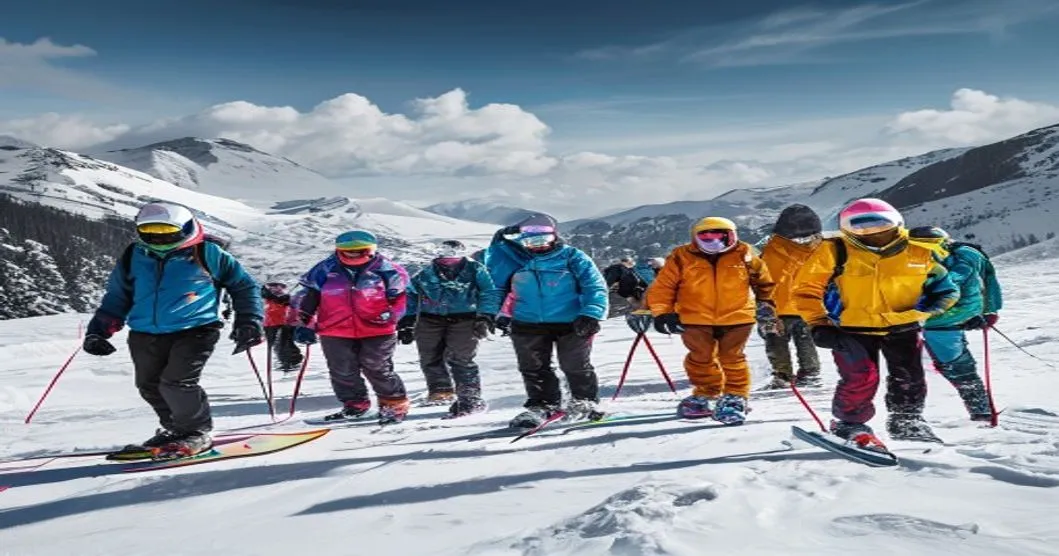 Les artistes investissent les pistes de ski pour explorer le rôle de la culture dans la transition écologique