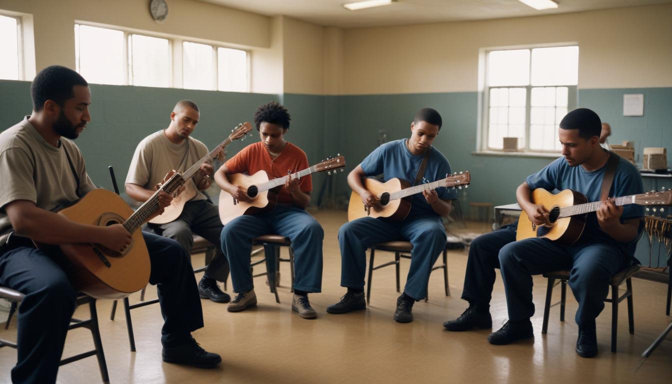 Les ateliers de musique en prison : un espace d'expression crucial pour les détenus