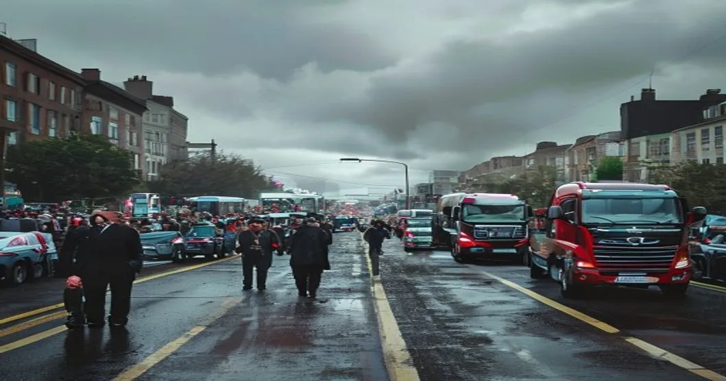 Les blocages massifs contre les prix à la pompe déstabilisent le gouvernement en Irlande
