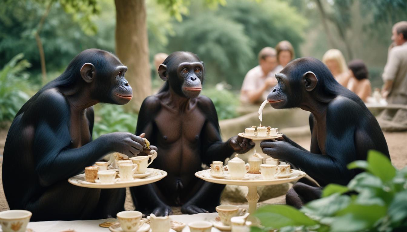 Les bonobos démontrent-ils une capacité d'abstraction en jouant ?