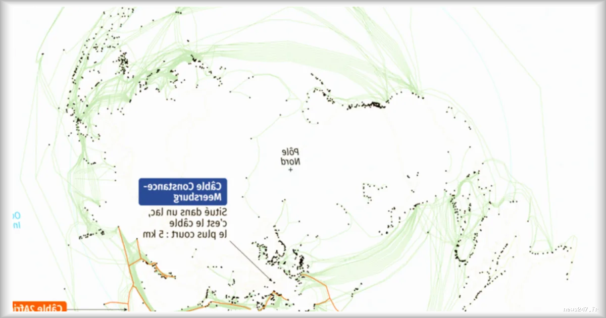 Les câbles sous-marins de télécommunication, un réseau mondial en constante évolution