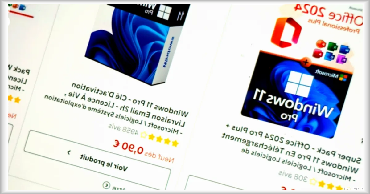 Les clés Windows 11 à quelques euros : comprendre l'écart et les risques