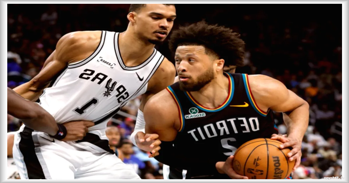 Les Detroit Pistons de retour au sommet de la NBA, deux ans apres avoir ete la risee de la ligue