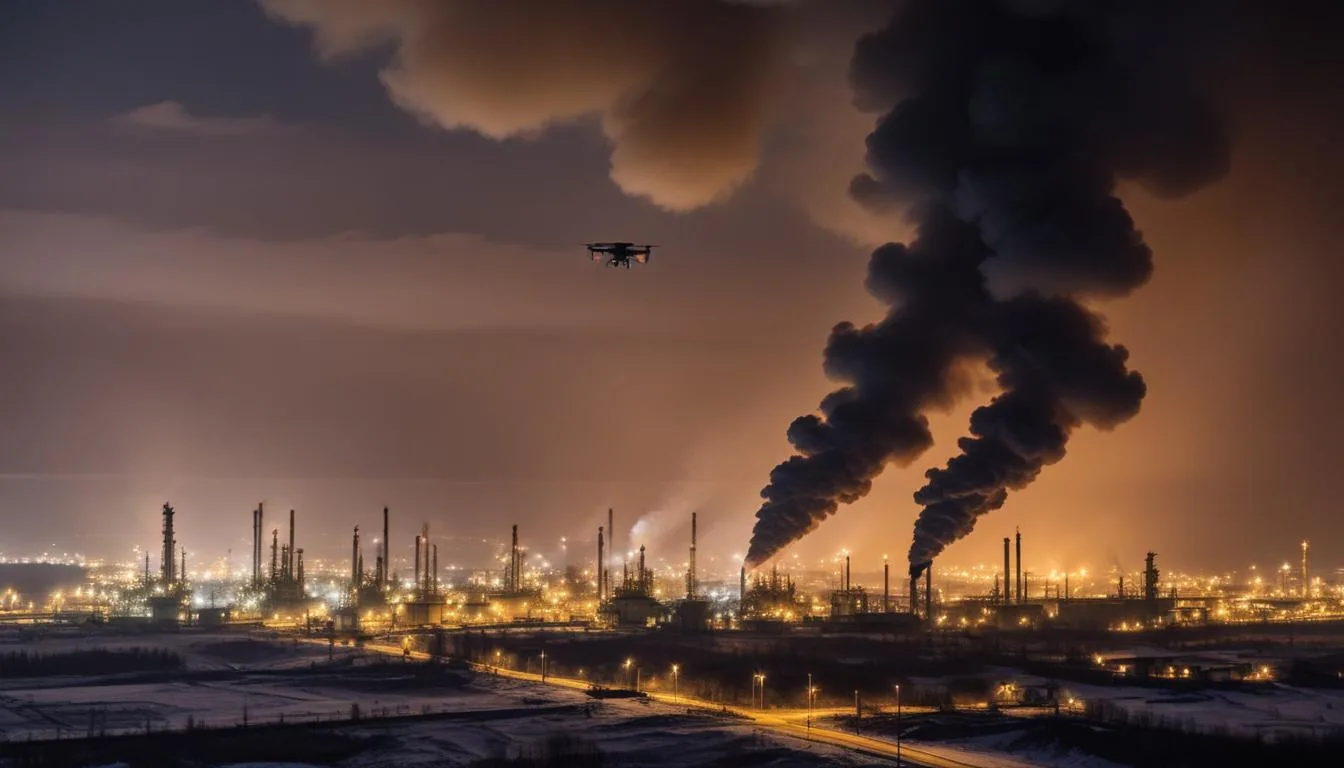 Les drones ukrainiens ciblent les installations pétrolières russes dans l’Oural, après les attaques sur les côtes de la mer Noire