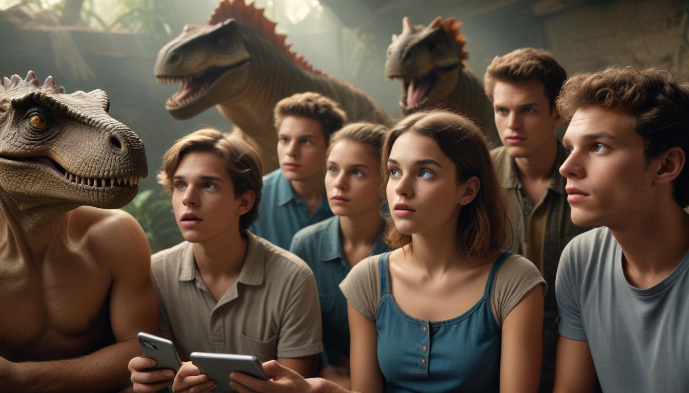 Les enfants des années 1990 perçus comme des dinosaures par les jeunes générations