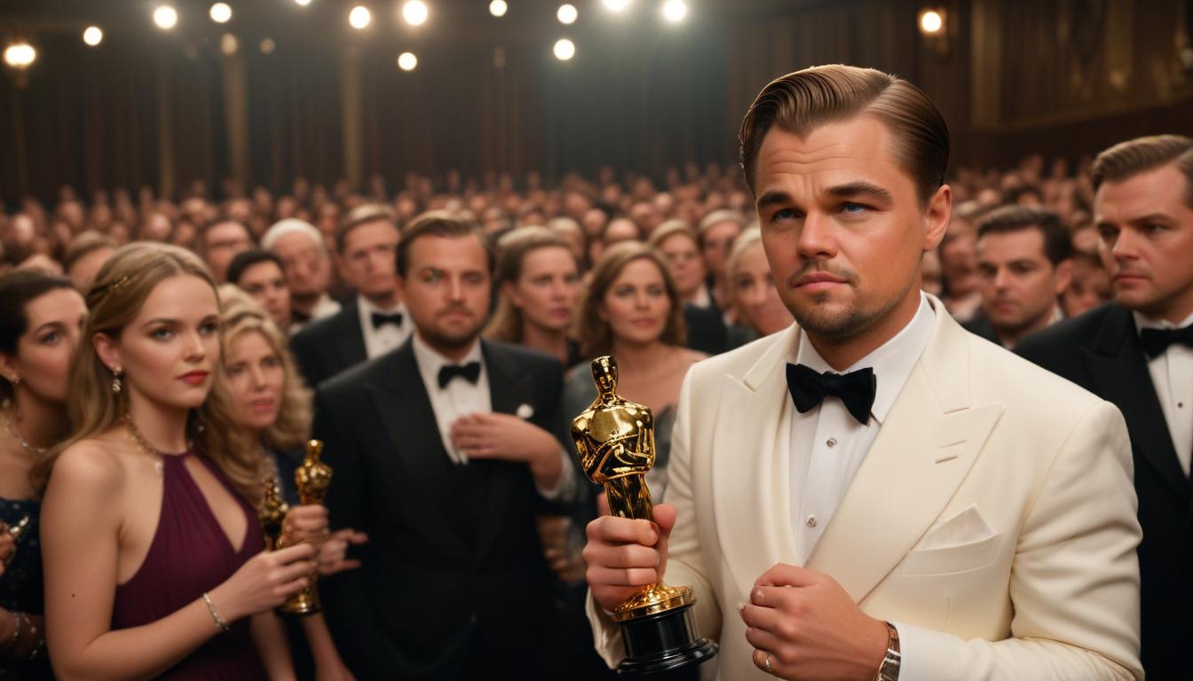 Les figurants de Hollywood célèbrent leurs Oscars en plastique