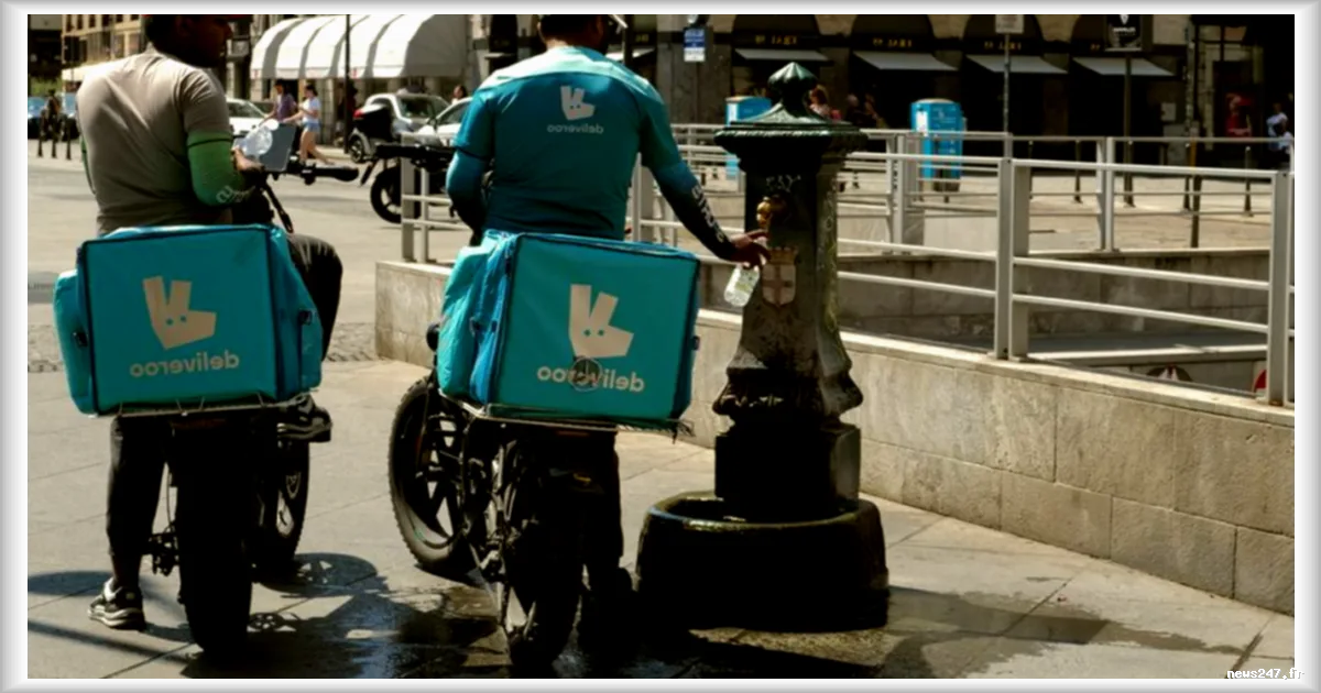Les filiales italiennes de Glovo et Deliveroo dans le viseur de la justice