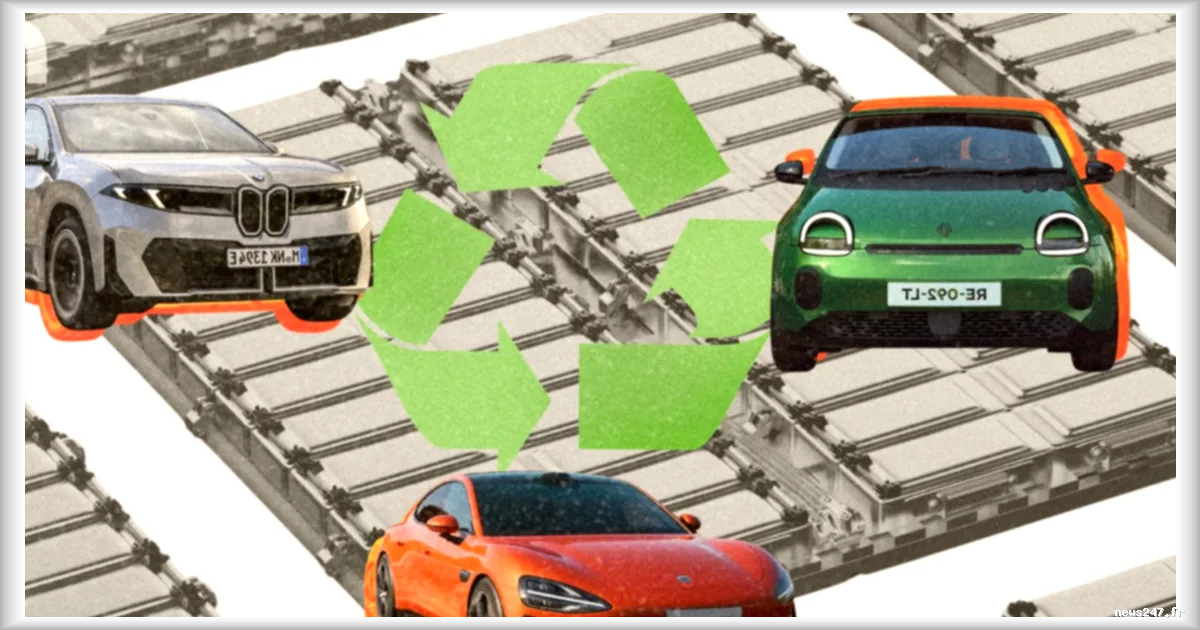 Les géants de l'industrie unissent leurs forces pour le recyclage des batteries de véhicules électriques