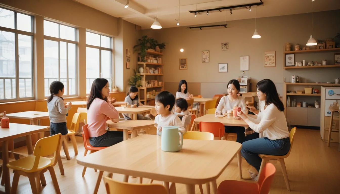 Les "kids cafés" de Séoul encouragent la natalité en offrant des espaces de jeux sécurisés pour les enfants