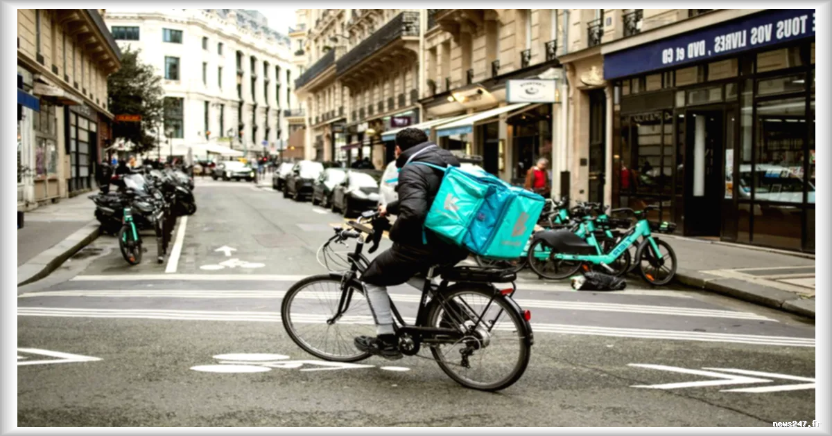 Les livreurs à vélo travaillent 63 heures par semaine pour moins de 1 000 euros par mois, selon une étude inédite