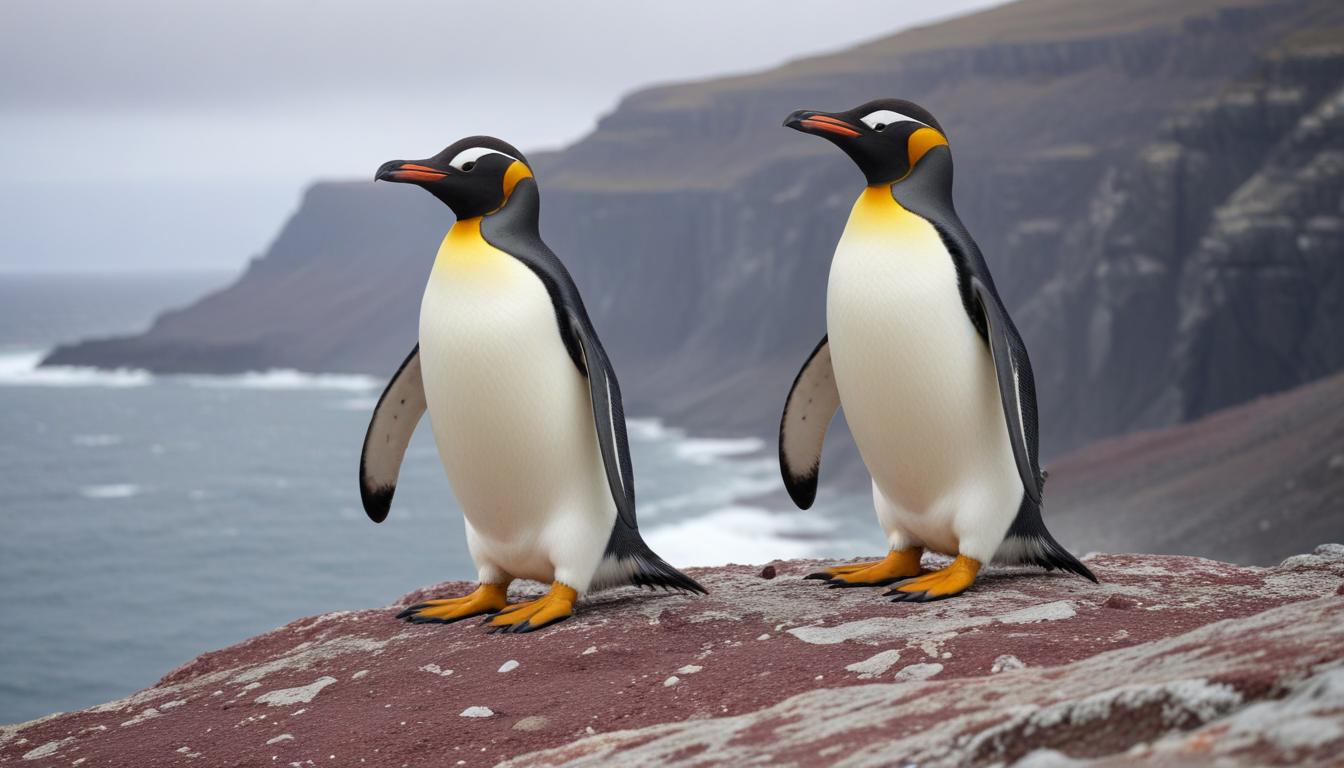 Les manchots royaux montrent une résilience face au changement climatique, mais jusqu'à quand ?